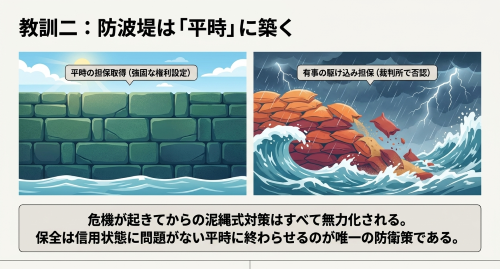 集合債権譲渡担保を平時に設定する実務上の留意点