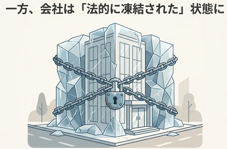 法人の凍結