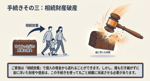 相続財産破産 相続放棄 清算