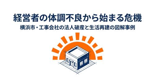 横浜市港北区 法人破産 工事会社 事例